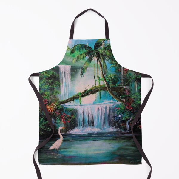 Item preview, Misty Tropical Waterfall designed and sold by galina-art.