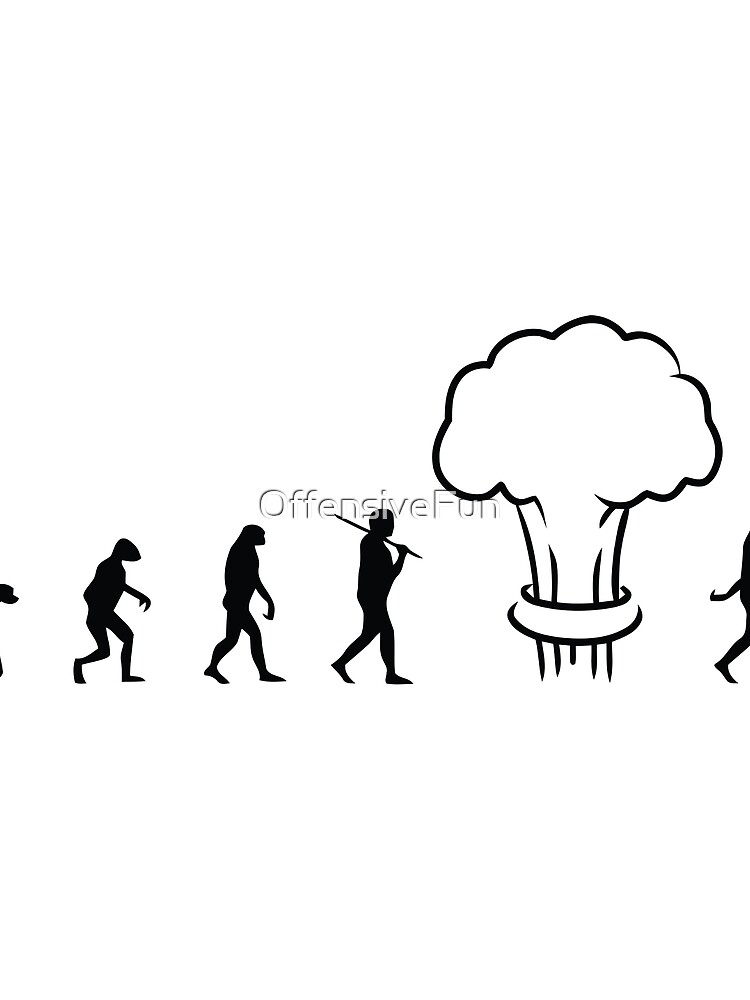 Thumbnail 3 of 3, Scarf, Nuclear Evolution designed and sold by OffensiveFun.