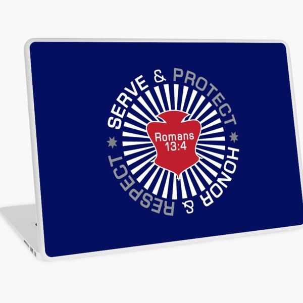 Serve Protect Honor Respect Laptop Skin