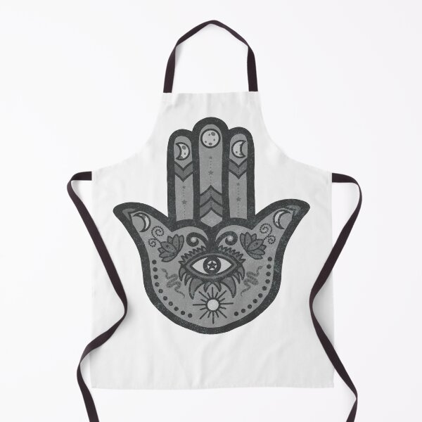 Item preview, Monochrome | Hamsa Hand Amulet  designed and sold by Bloomandflo.