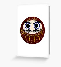 Daruma Greeting Card
