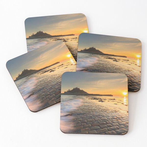 Item preview, Breaking wave on the causeway (St Michael's Mount) designed and sold by bitm2007.
