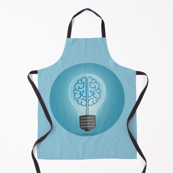 Item preview, Bulb Brain illustration designed and sold by psychoshadow.