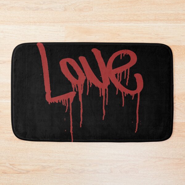 Item preview, red beeding love heart designed and sold by mirrorimages.