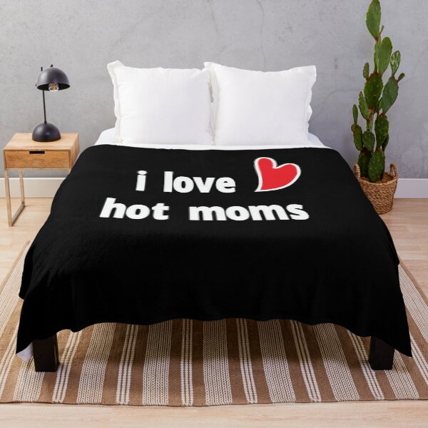 Item preview, i love hot moms - i heart hot moms Slim Fit T-Shirt designed and sold by alikassi.
