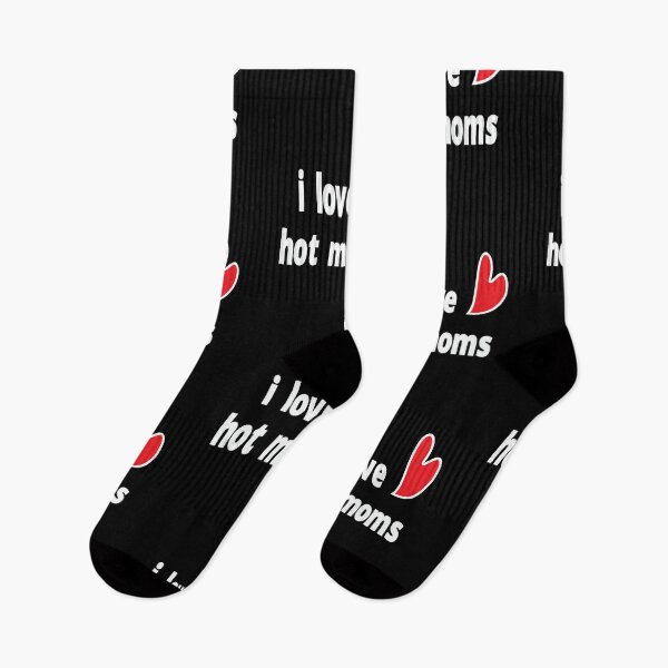 Item preview, i love hot moms - i heart hot moms Slim Fit T-Shirt designed and sold by alikassi.
