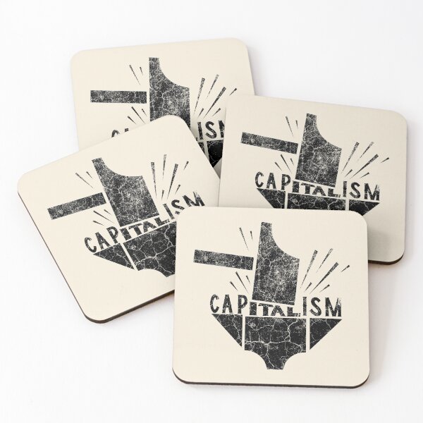 Item preview, Destroy Capitalism designed and sold by MorvernDesigns.