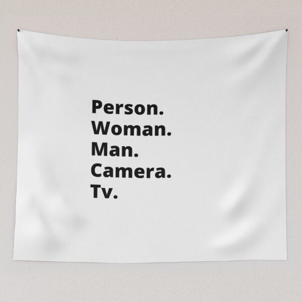 Item preview, Person Woman Man CameraTv designed and sold by Just Smile.