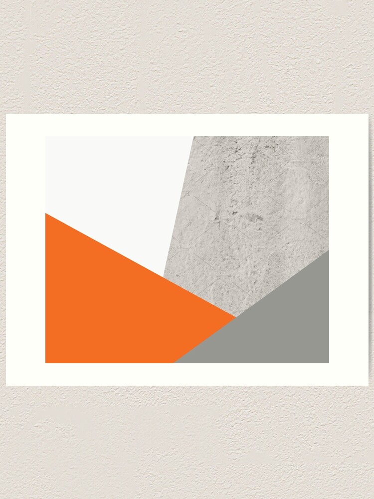 Grey Orange and Concrete Color Block Throw Blanket for Sale by sylviabosky