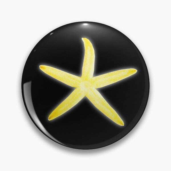 Artikelvorschau, Gelber Starfish entworfen und verkauft von Jan Marvin Art Studio.