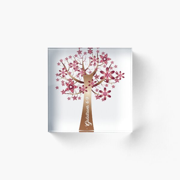 Faith of a Mustard Seed Acrylic Block