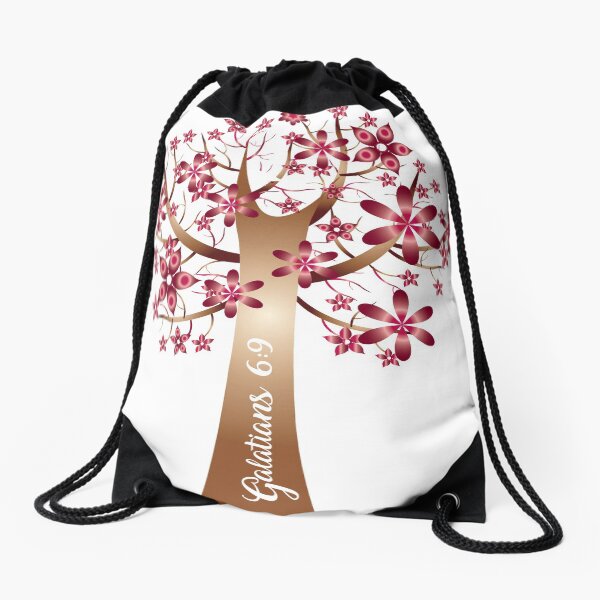 Faith of a Mustard Seed Drawstring Bag