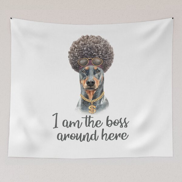 Item preview, I am the boss around here designed and sold by dptuts.