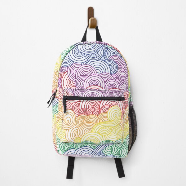 Item preview, Rainbow Doodle Sea designed and sold by WingMarks.