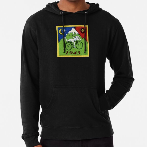 Albert Hoffman LSD Bicycle Day Lightweight Hoodie