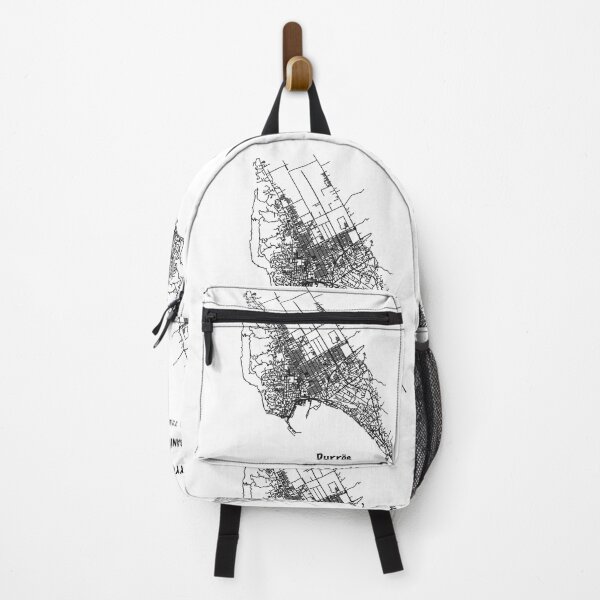 Item preview, Durrës city road map ALBANİA simple with GPS coordinates designed and sold by rashadat.