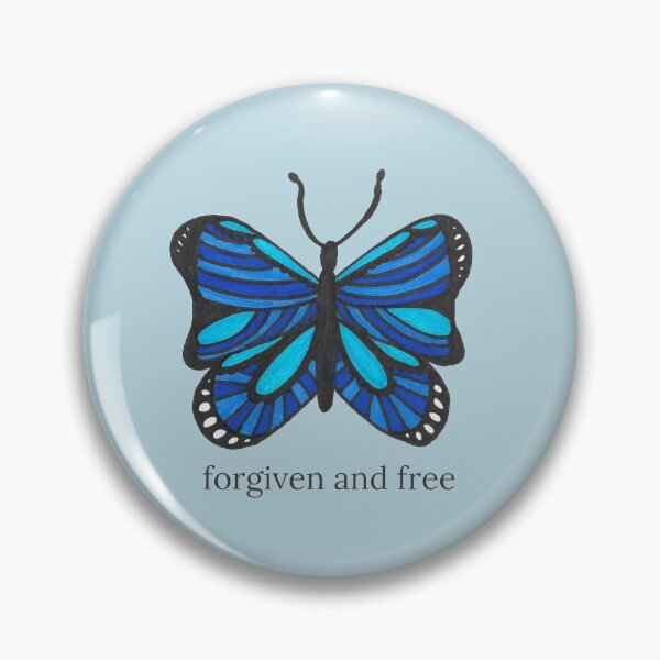 Item preview, Forgiven and Free Butterfly designed and sold by faithprints.