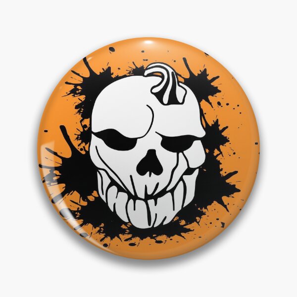 Item preview, Pumpkin Head Skull designed and sold by Trace1234.