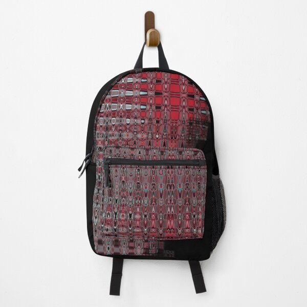 Item preview, Red and Black Mosaic Geo Break Away designed and sold by jocelynsart.