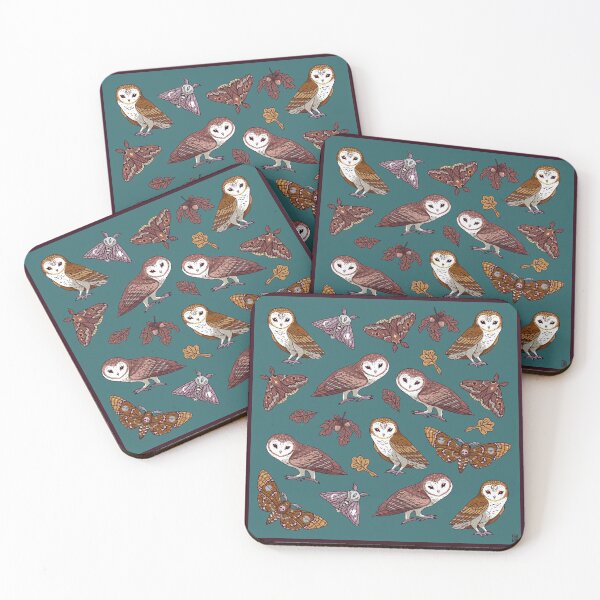 Item preview, Moth and Owl pattern designed and sold by freeminds.
