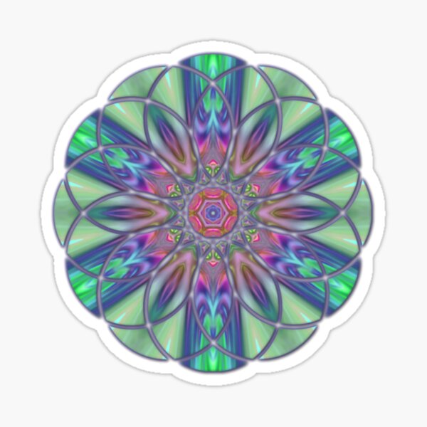 Virtually Iridescent 2 Sticker