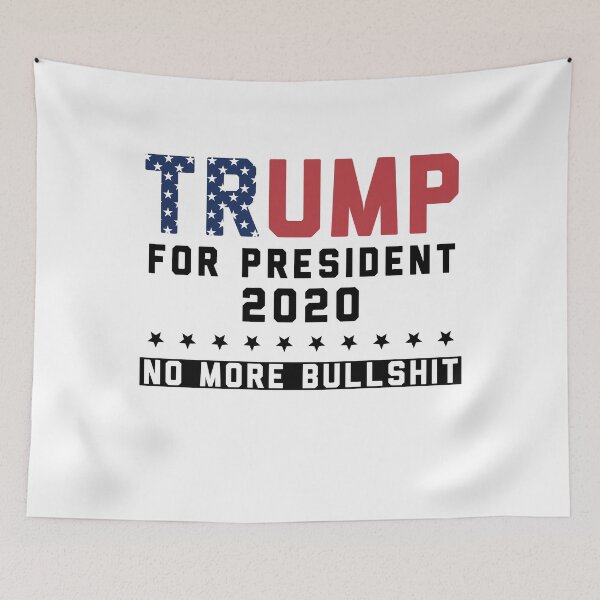 Item preview, Trump 2020 No More Bullshit Vintage Pro Trump Funny  designed and sold by fourstripes.