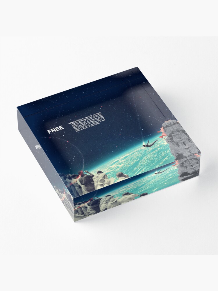 Alternate view of Free Acrylic Block