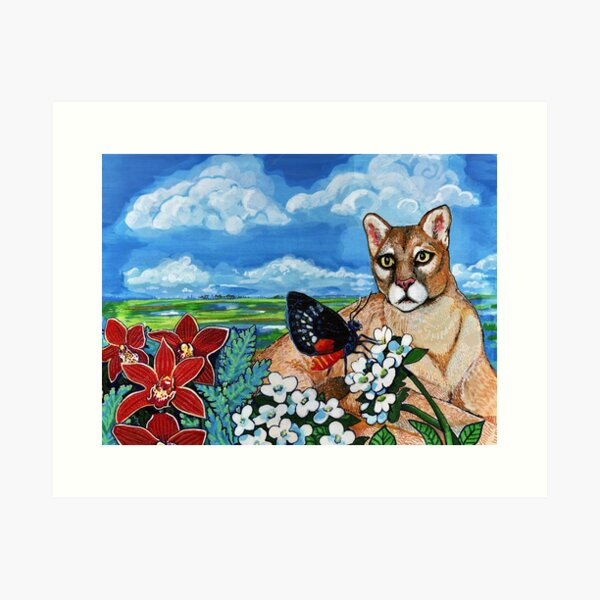 Endangered Everglades Art Print