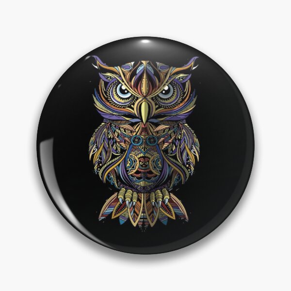 Item preview, Colourful owl Tahirt designed and sold by Hussain Shirts.