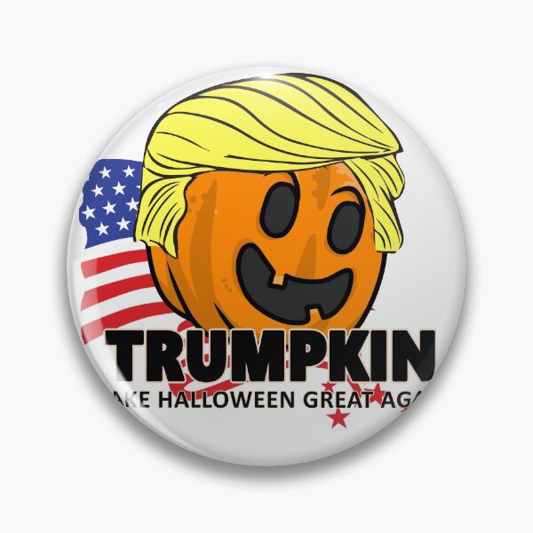 Item preview, Trumpkin Make Halloween Great Again Funny Pumpkin Trump USA President designed and sold by IgorIgas.