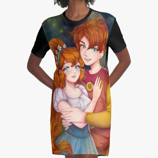 Thumbelina Graphic T-Shirt Dress