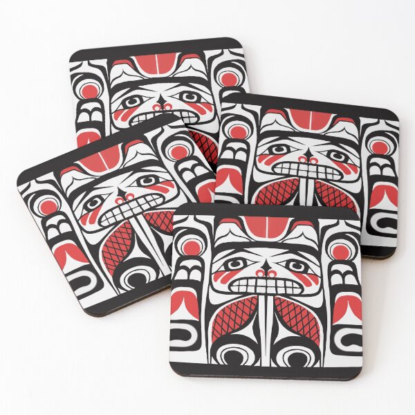 Item preview, Northwest Native American Bear Box Panel designed and sold by kellymavis.