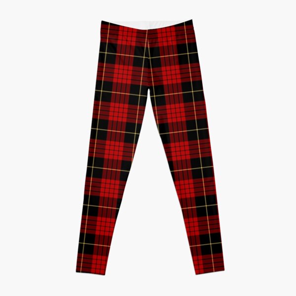 Red Black Large Tartan Plaid Leggings | Zazzle | Tartan plaid, Black and red,  Outfits with leggings
