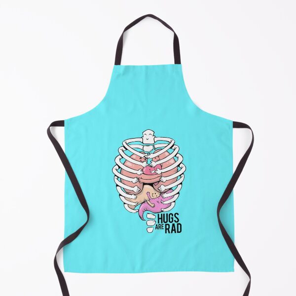 Item preview, Hugs Are Rad - Radiology X-Ray Tech Appreciation Hugging Skeleton Drawing designed and sold by GriffsGraphix.