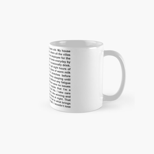 Mein Name ist Yoshikage Kira Tasse (Standard)