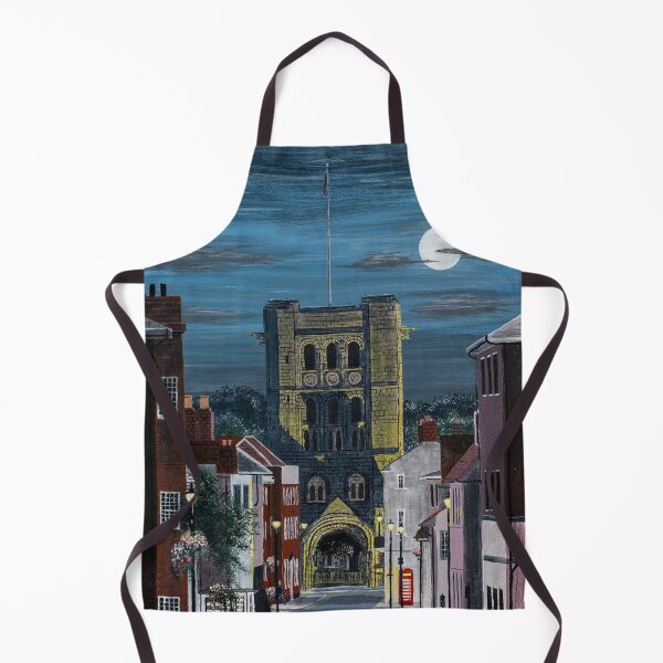 Item preview, Norman Tower in the Moonlight Painting designed and sold by Tom Crittenden.