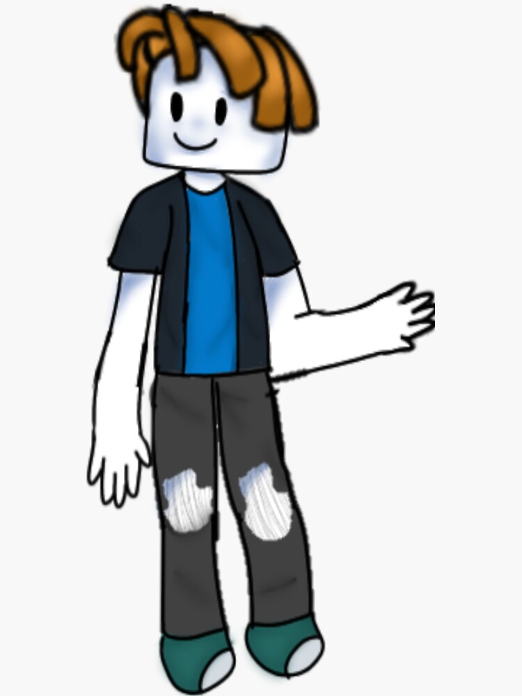 "bacon boy from roblox" Sticker for Sale by ArtsyMaddie2020 Redbubble
