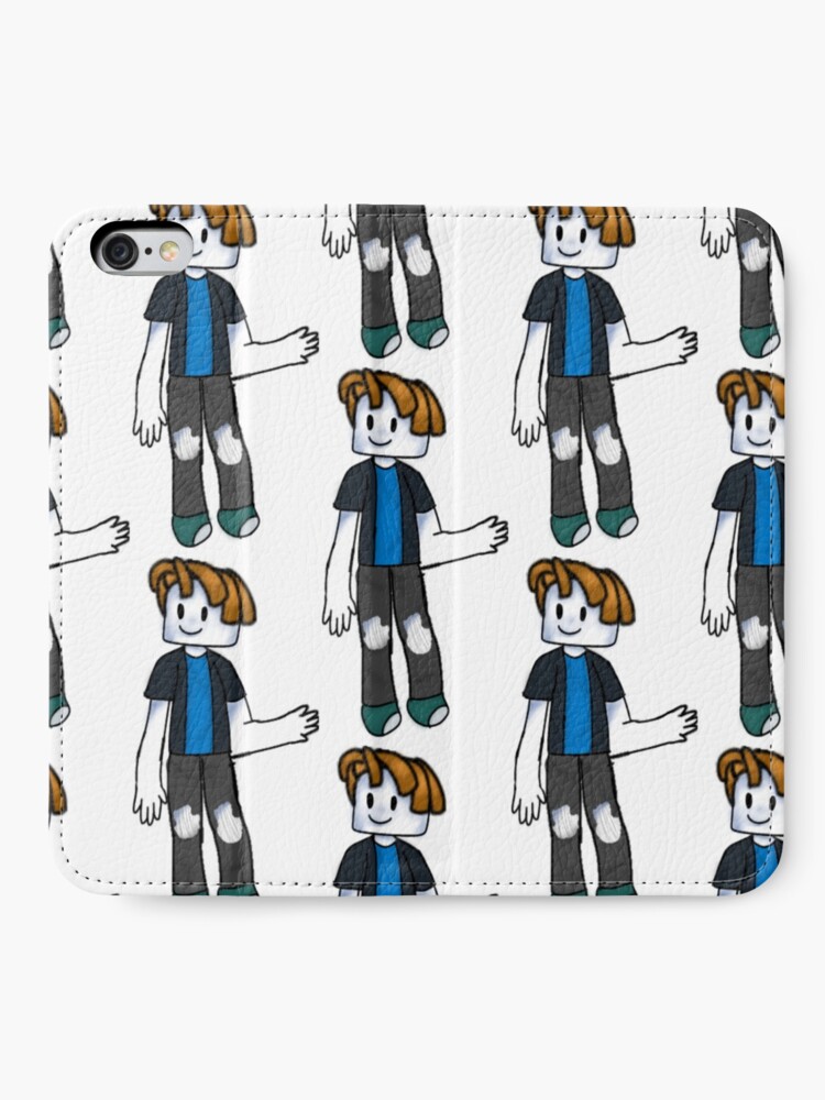 Bacon Boy From Roblox Iphone Wallet By Artsymaddie2020 Redbubble - best roblox players ever greeting card by springerrorlock