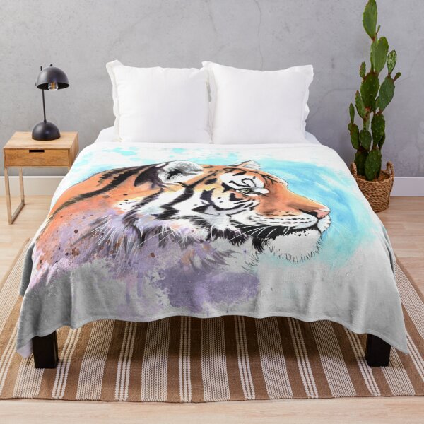 Item preview, Serene tiger designed and sold by Petrún Sigurðardóttir.