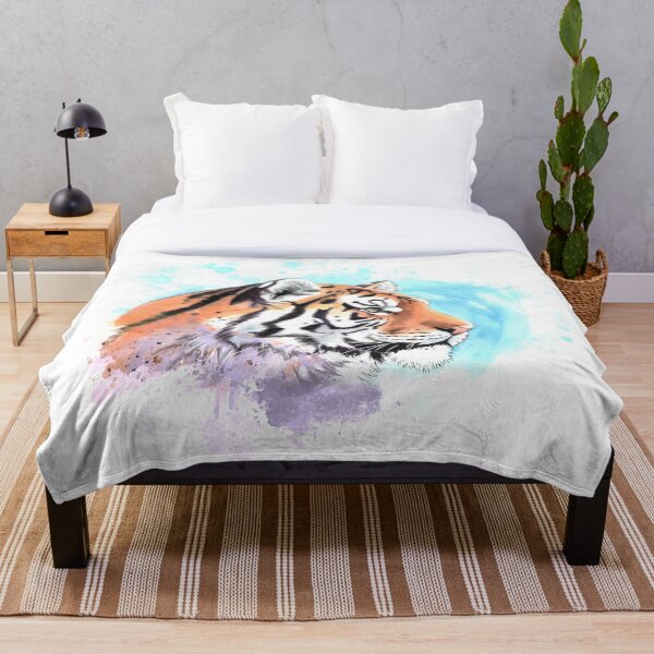 Item preview, Serene tiger designed and sold by Petrún Sigurðardóttir.