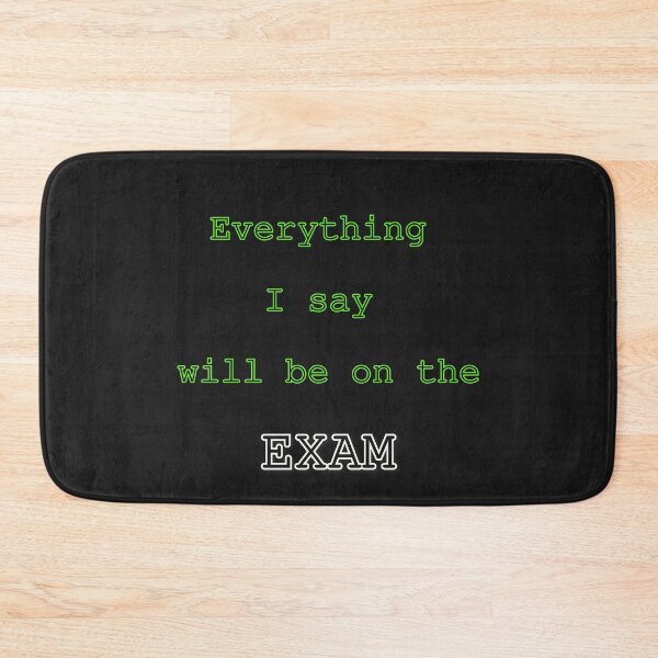 Item preview, everything i say will be on the exam designed and sold by firegalaxy.