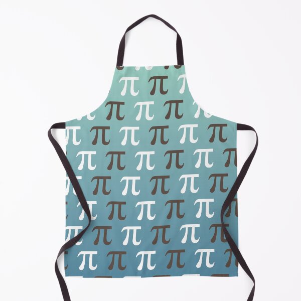 Item preview, Math Pi Symbol Pattern Blue and Teal designed and sold by oddmatter.
