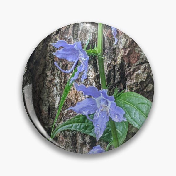 Item preview, Tall Bellflower Against Tree designed and sold by JaimeWinchester.