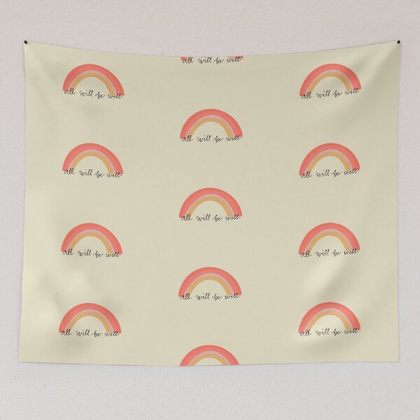 Item preview, All Will Be Well Rainbow designed and sold by Shelby MacAnanny.