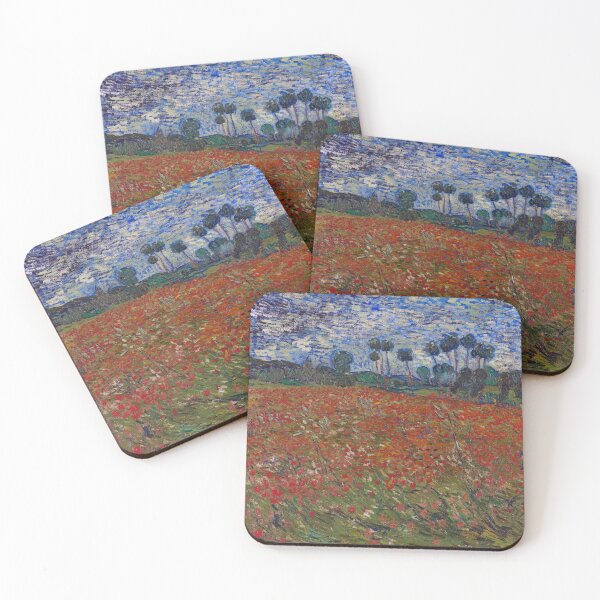 Item preview, Field of poppies designed and sold by TemporaryArt.