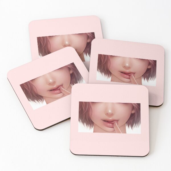 Item preview, Cute semirealistic semirealism Anime lips Anime Mouth designed and sold by GarryGalv.