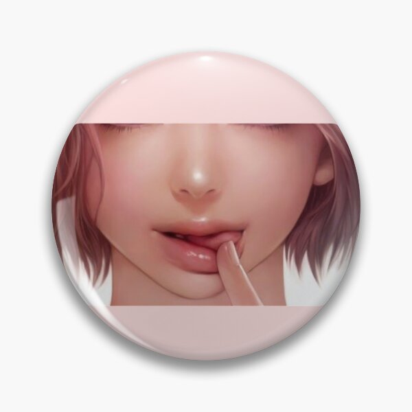 Item preview, Cute semirealistic semirealism Anime lips Anime Mouth designed and sold by GarryGalv.