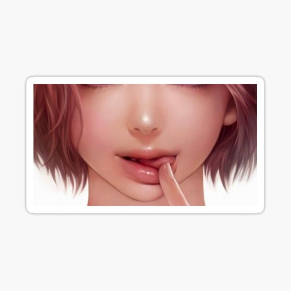 Close Up of Beautiful Female Lips Anime Generative AI Stock Illustration -  Illustration of fresh, model: 275548365