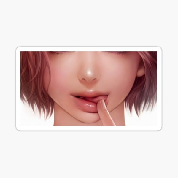 Close Up of Beautiful Female Lips Anime Generative AI Stock Illustration   Illustration of fresh model 275548365