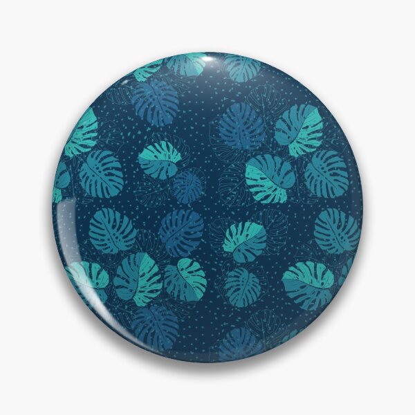 Item preview, Monstera Navy / Green designed and sold by Studio Vickn.